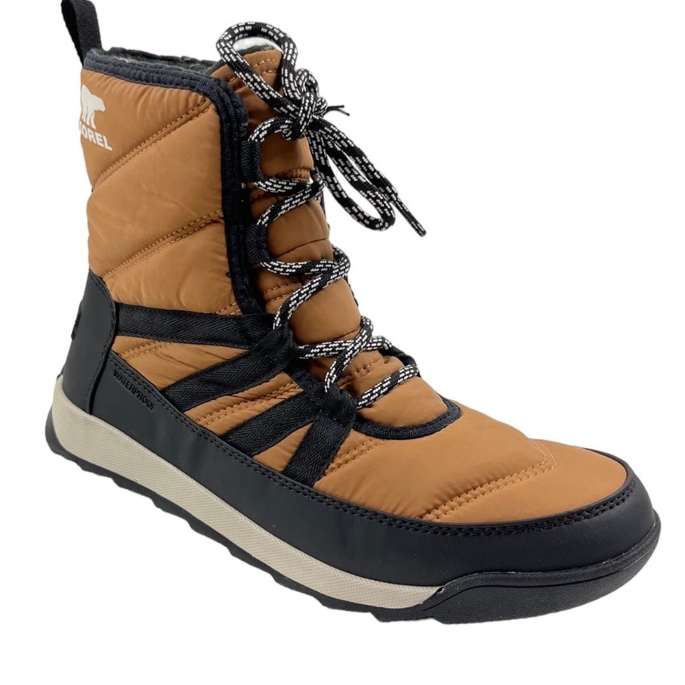 Sorel Womens Whitney II Short Lace Up Elk Color Waterproof Boots Size 11